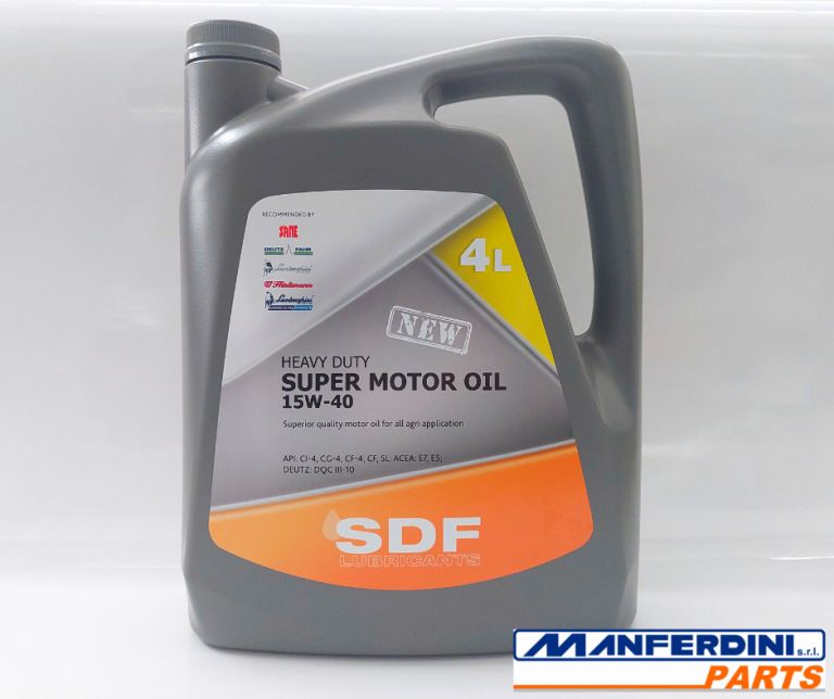 SDF SUPER MOTOR OIL 15W-40 NEW 4L SLH0.901.0013.3